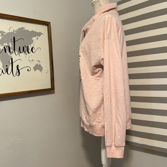 Star Wars x Her Universe Pink May The Force Be With You Cowl Neck Hoodie Sz M - Picture 5 of 10